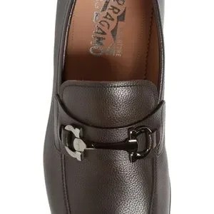 Salvatore Ferragamo Gancio Bit Loafer | Men’s Shoes 10.5 | Chocolate Dark Brown Salvatore Ferragamo Gancio Bit Loafer | Men main image 4